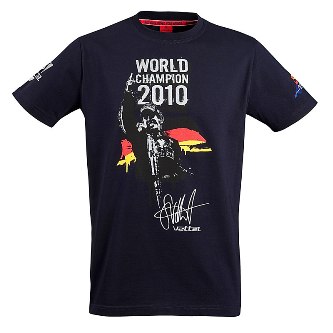 Футболка S.Vettel World Champion Red Bull Racing