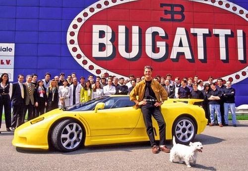 Bugatti EB110 Михаэля Шумахера