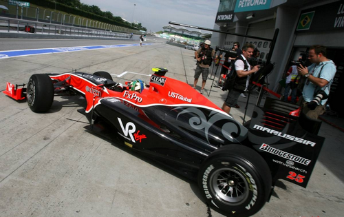 Virgin Racing на Гран При Малайзии 2010 года