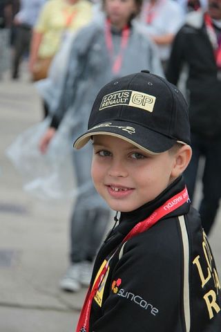 Konstantinp - юный поклонник команды Lotus. Конкурс фотографий на F1Life.ru